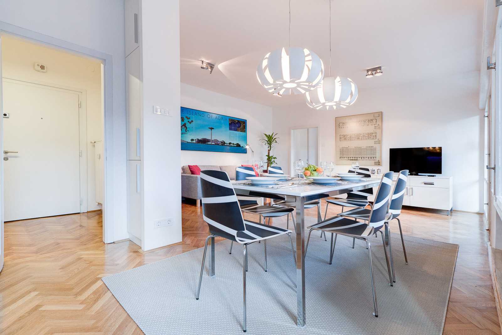 Spacious 2 Bed Ljubljana Apartment on Slovenska Street